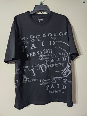 Tulones Oversized Streetwear Tshirt Medium